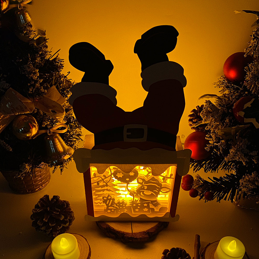 Xmas Reindeer – 3D Box SVG File for Cricut & Silhouette