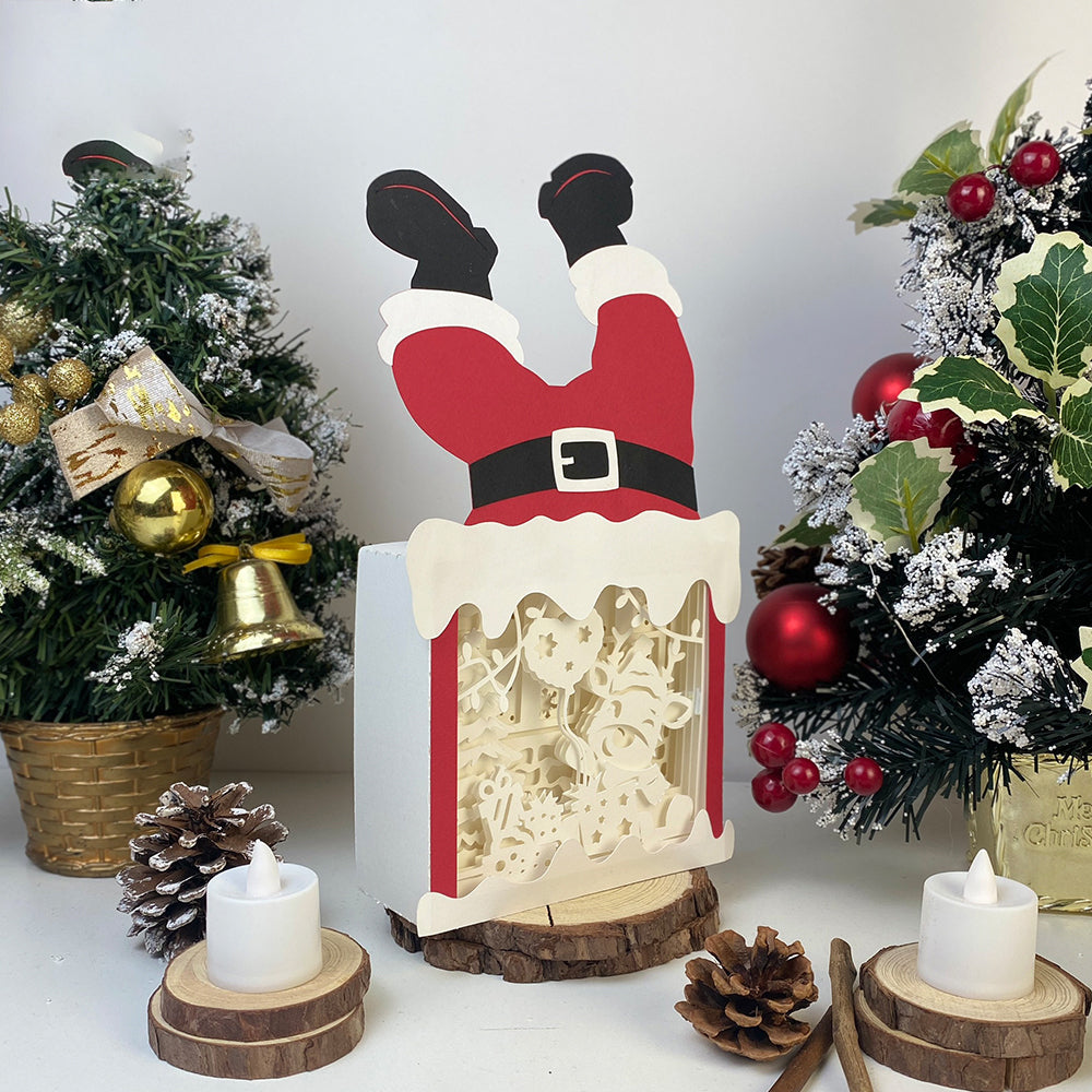 Xmas Reindeer – 3D Box SVG File for Cricut & Silhouette