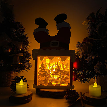 Xmas – 3D Box SVG File for Cricut & Silhouette