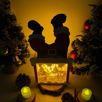 Xmas – 3D Box SVG File for Cricut & Silhouette