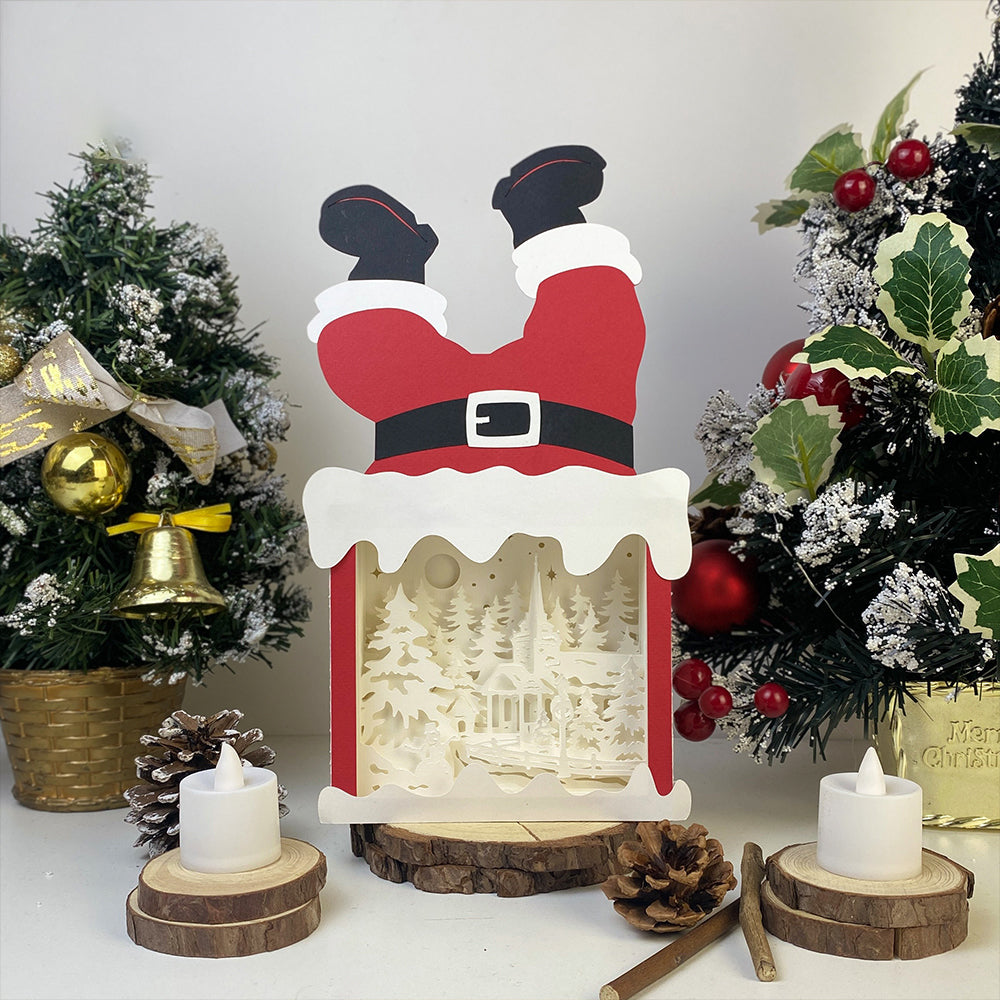 Xmas – 3D Box SVG File for Cricut & Silhouette