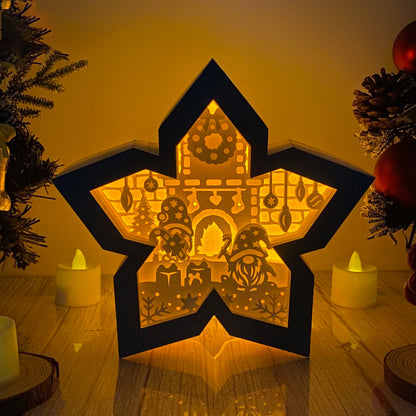 Christmas Gnome – 3D Box SVG File for Cricut & Silhouette