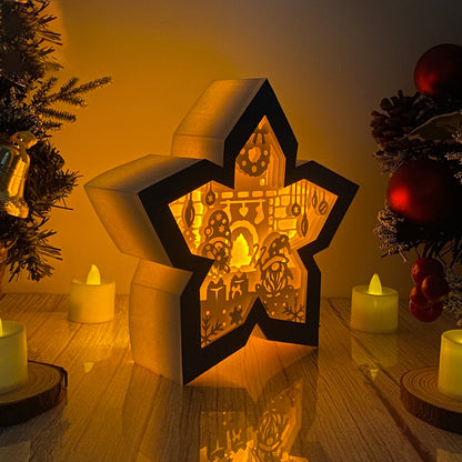 Christmas Gnome – 3D Box SVG File for Cricut & Silhouette
