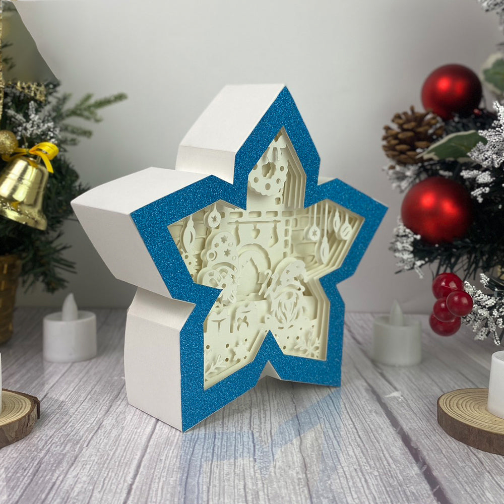 Christmas Gnome – 3D Box SVG File for Cricut & Silhouette