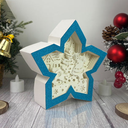 Christmas Santa – 3D Box SVG File for Cricut & Silhouette