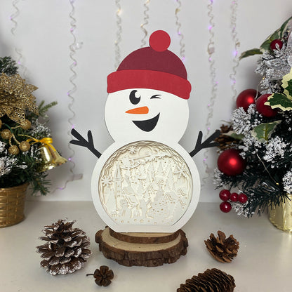 Christmas Village – 3D Box SVG File for Cricut & Silhouette