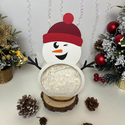 Christmas Village – 3D Box SVG File for Cricut & Silhouette