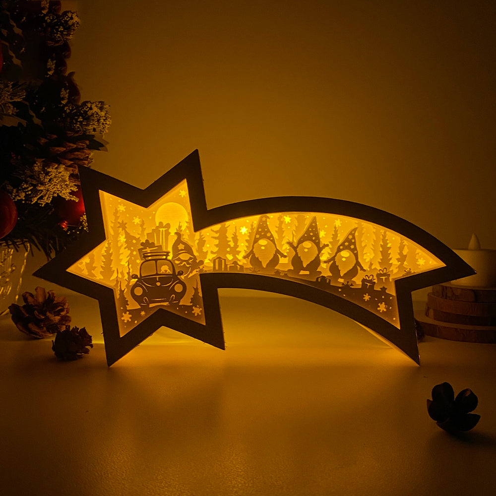 Christmas Gnome – 3D Box SVG File for Cricut & Silhouette