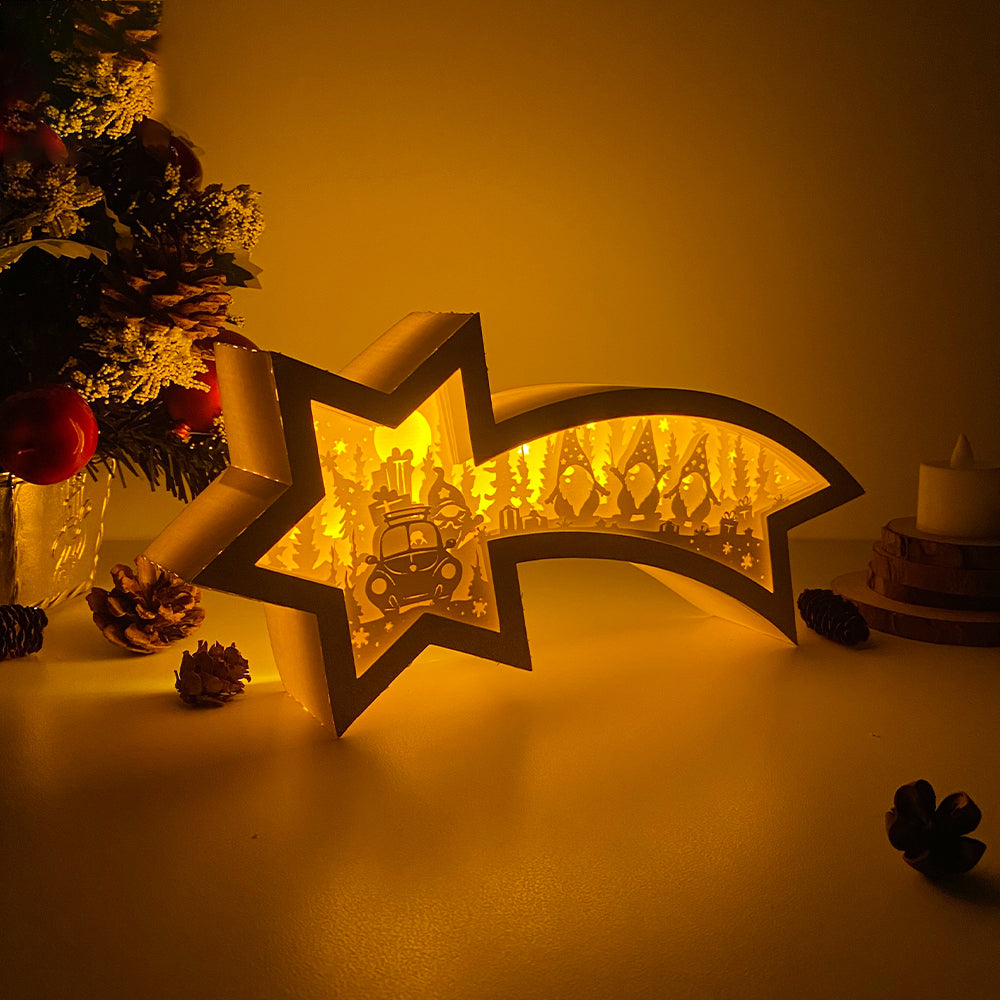 Christmas Gnome – 3D Box SVG File for Cricut & Silhouette