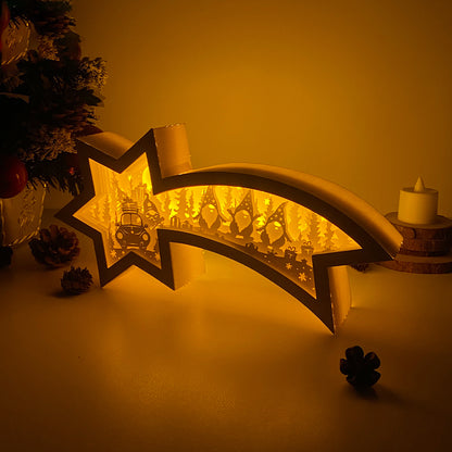 Christmas Gnome – 3D Box SVG File for Cricut & Silhouette