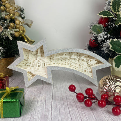 Christmas In The Forest – 3D Box SVG File for Cricut & Silhouette