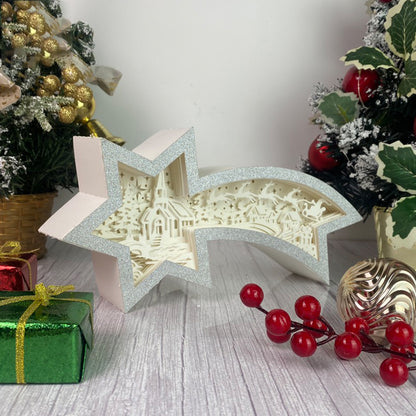 Christmas In The Forest – 3D Box SVG File for Cricut & Silhouette