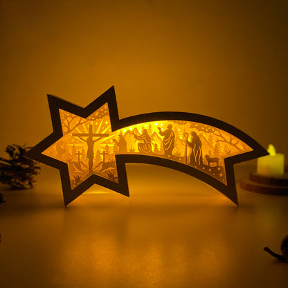 Jesus – 3D Box SVG File for Cricut & Silhouette