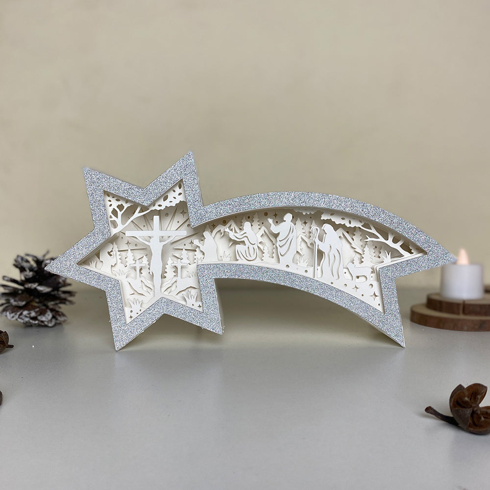 Jesus – 3D Box SVG File for Cricut & Silhouette