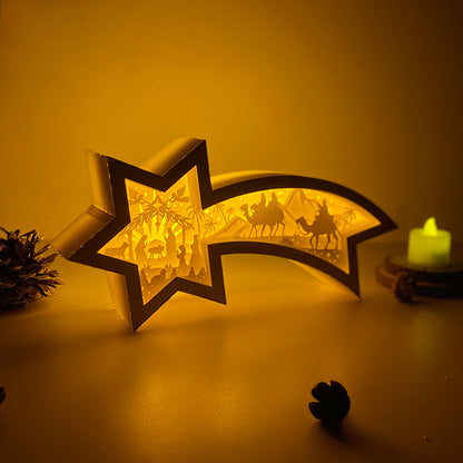 Nativity – 3D Box SVG File for Cricut & Silhouette