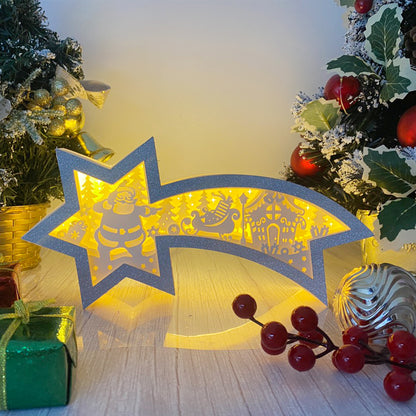 Santa 2 – 3D Box SVG File for Cricut & Silhouette