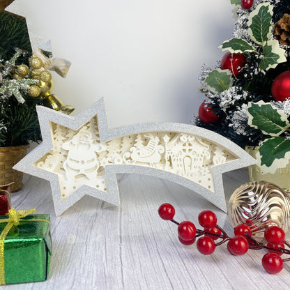 Santa 2 – 3D Box SVG File for Cricut & Silhouette