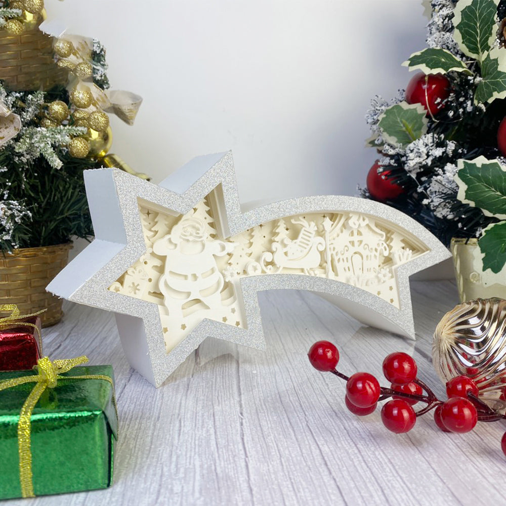 Santa 2 – 3D Box SVG File for Cricut & Silhouette