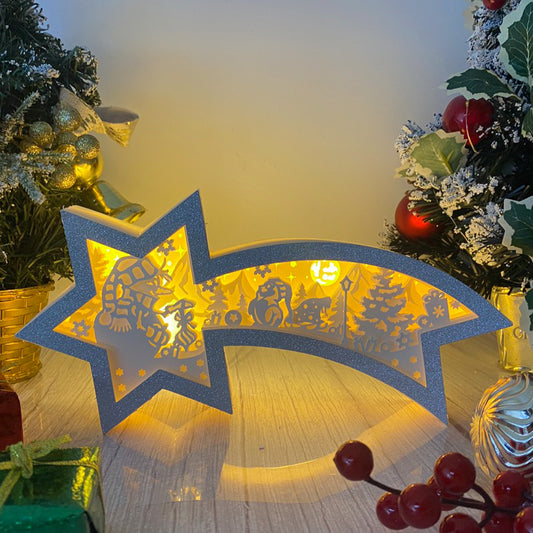 Snowman – 3D Star Box 2 File - Cricut File - VEKTOR KRAFT