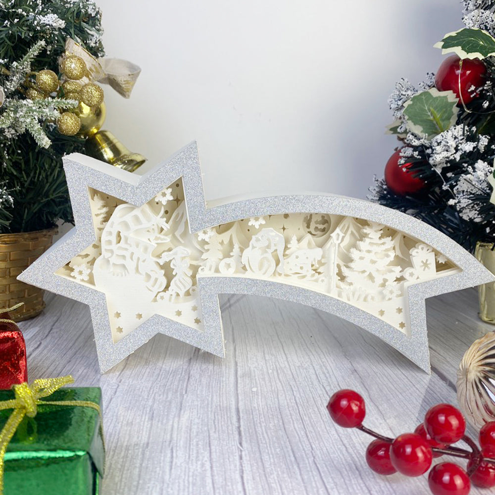Snowman – 3D Box SVG File for Cricut & Silhouette