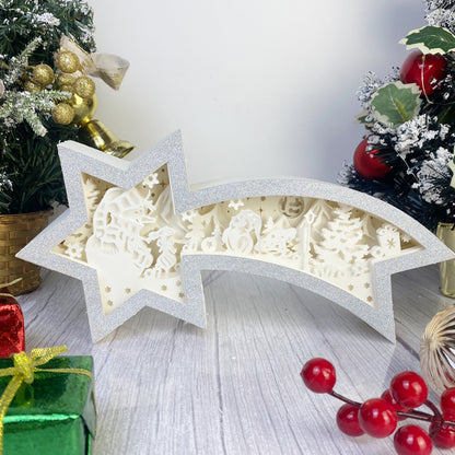 Snowman – 3D Box SVG File for Cricut & Silhouette