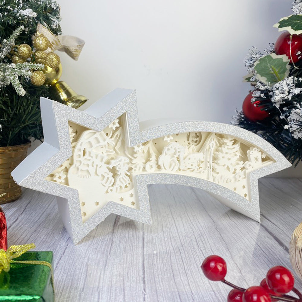 Snowman – 3D Box SVG File for Cricut & Silhouette