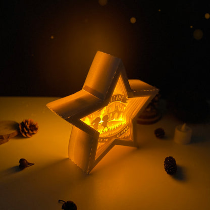 Back To School – 3D Star Box 1 File - Cricut File - VEKTOR KRAFT