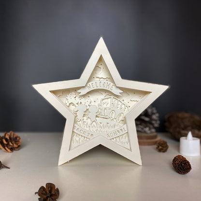 Back To School – 3D Star Box 1 File - Cricut File - VEKTOR KRAFT