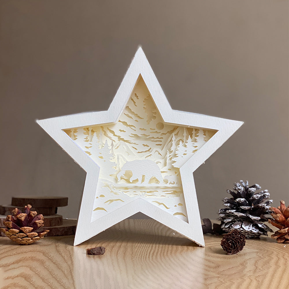 Bear – 3D Box SVG File for Cricut & Silhouette