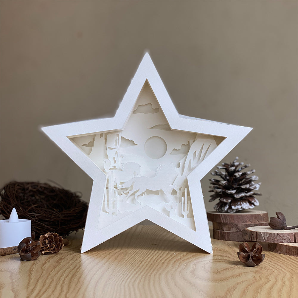 Horse – 3D Box SVG File for Cricut & Silhouette