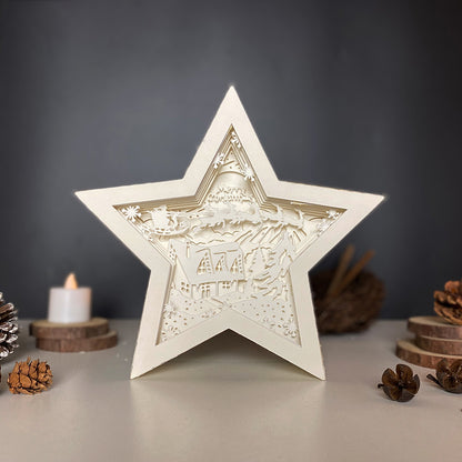 Xmas 6 – 3D Box SVG File for Cricut & Silhouette