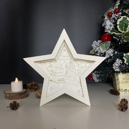 Xmas 7 – 3D Box SVG File for Cricut & Silhouette