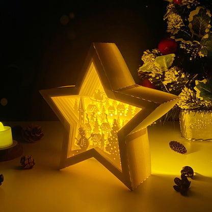 Xmas 8 – 3D Box SVG File for Cricut & Silhouette