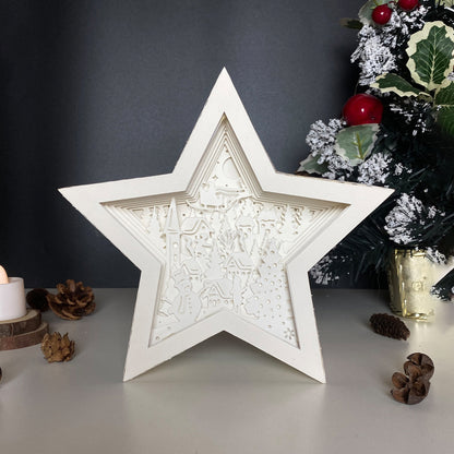 Xmas 8 – 3D Box SVG File for Cricut & Silhouette