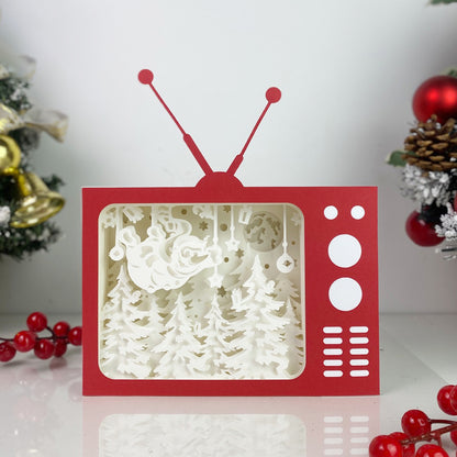 Christmas Snowman – 3D Box SVG File for Cricut & Silhouette
