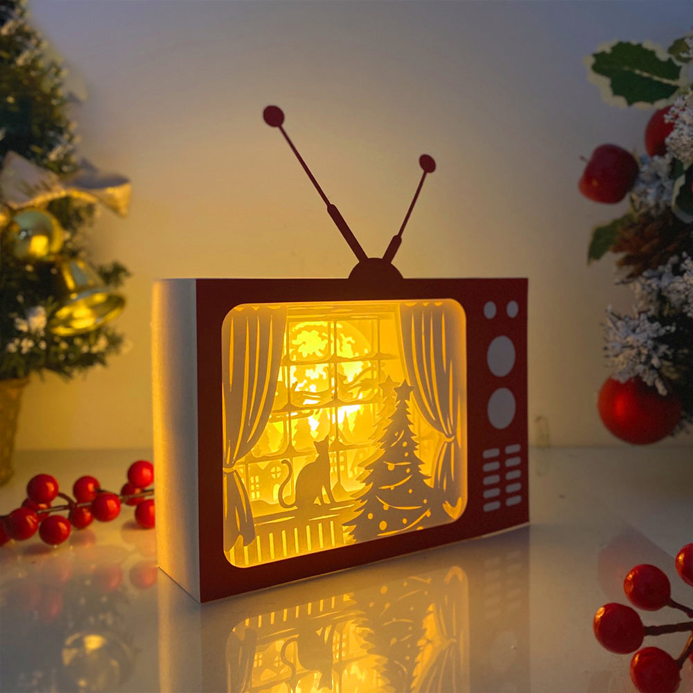 Christmas – 3D Box SVG File for Cricut & Silhouette