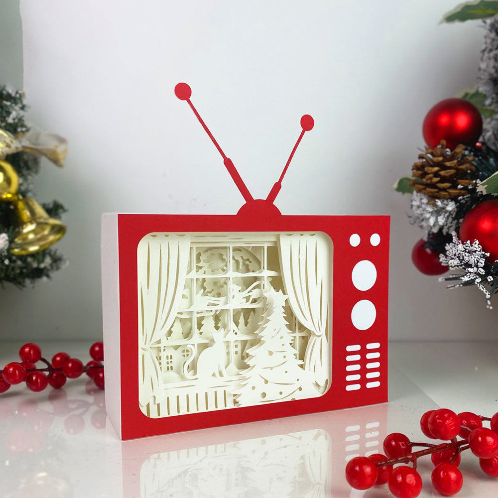 Christmas – 3D Box SVG File for Cricut & Silhouette