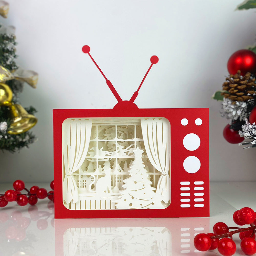 Christmas – 3D Box SVG File for Cricut & Silhouette