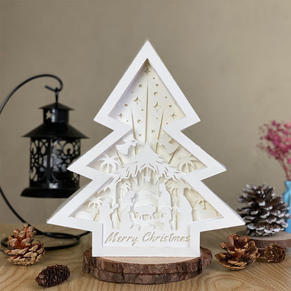 Christmas Nativity 2 – 3D Box SVG File for Cricut & Silhouette