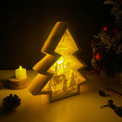 Xmas 2 – 3D Box SVG File for Cricut & Silhouette
