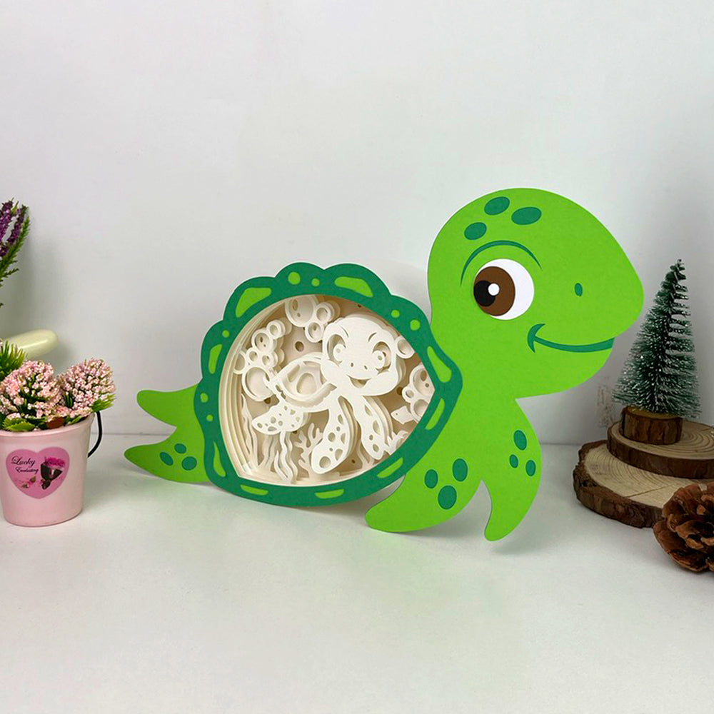 Turtle – 3D Box SVG File for Cricut & Silhouette