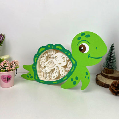 Turtle – 3D Box SVG File for Cricut & Silhouette