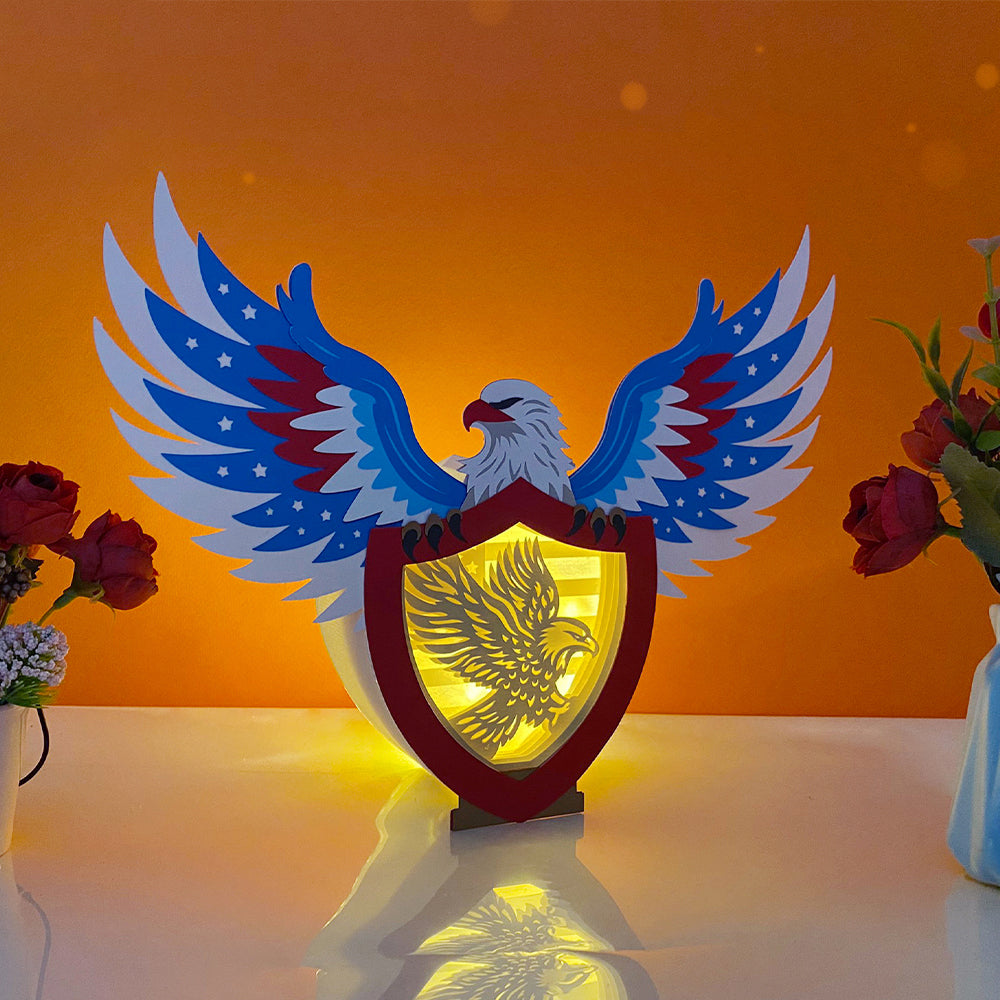 Eagle – 3D USA Eagle Box File - Cricut File - VEKTOR KRAFT