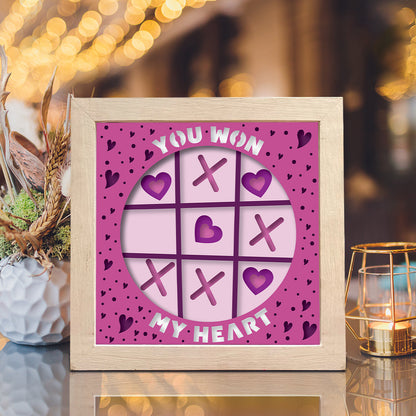 Valentine – 3D Shadow Box SVG File for Cricut & Silhouette