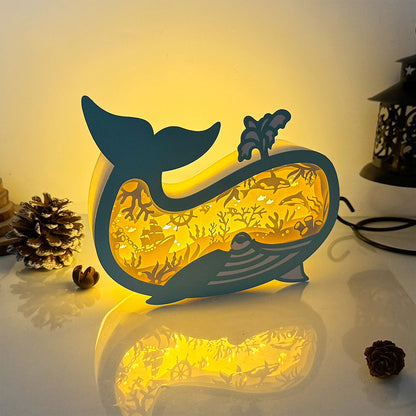 Seabed – 3D Box SVG File for Cricut & Silhouette
