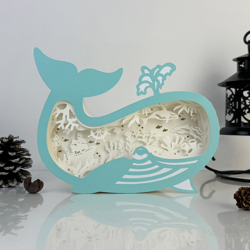 Seabed – 3D Box SVG File for Cricut & Silhouette
