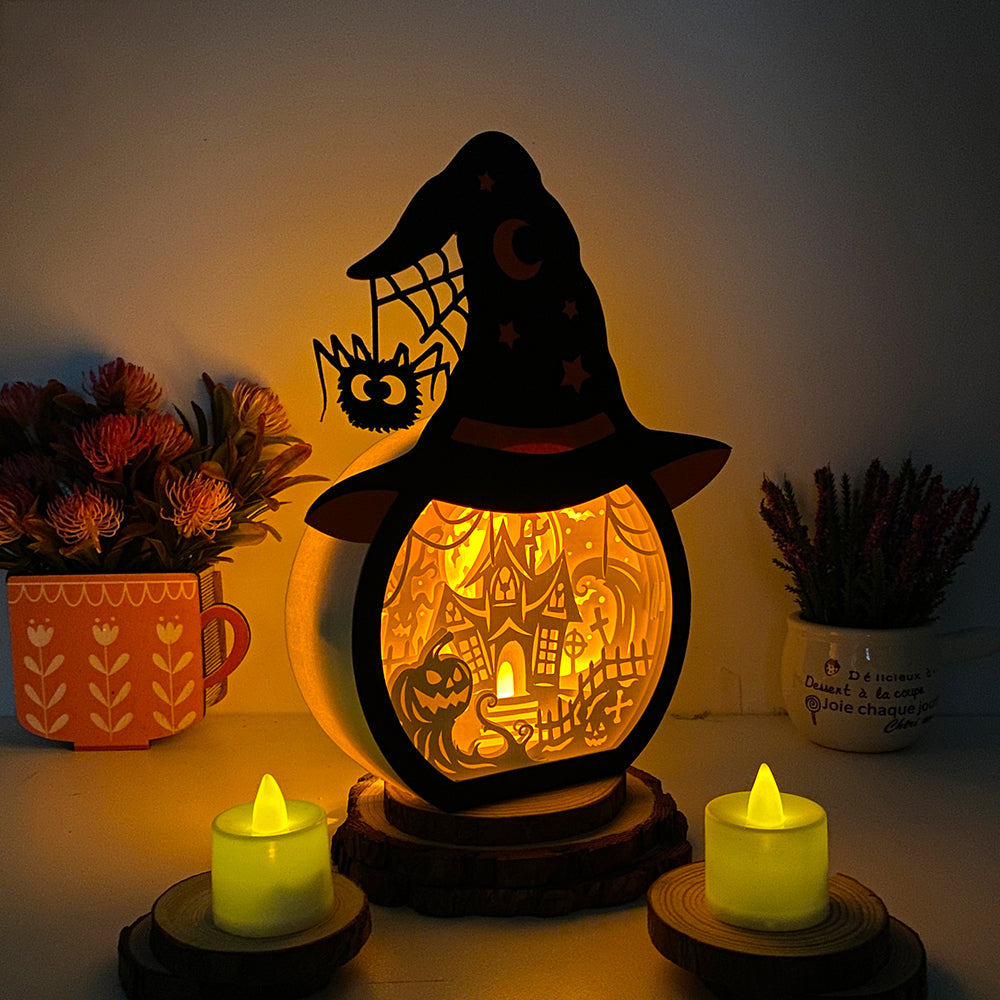 Haunted House – 3D Box SVG File for Cricut & Silhouette