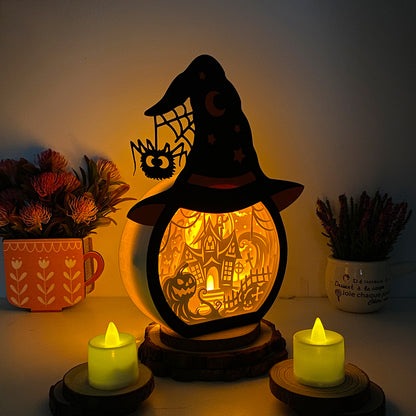 Haunted House – 3D Box SVG File for Cricut & Silhouette
