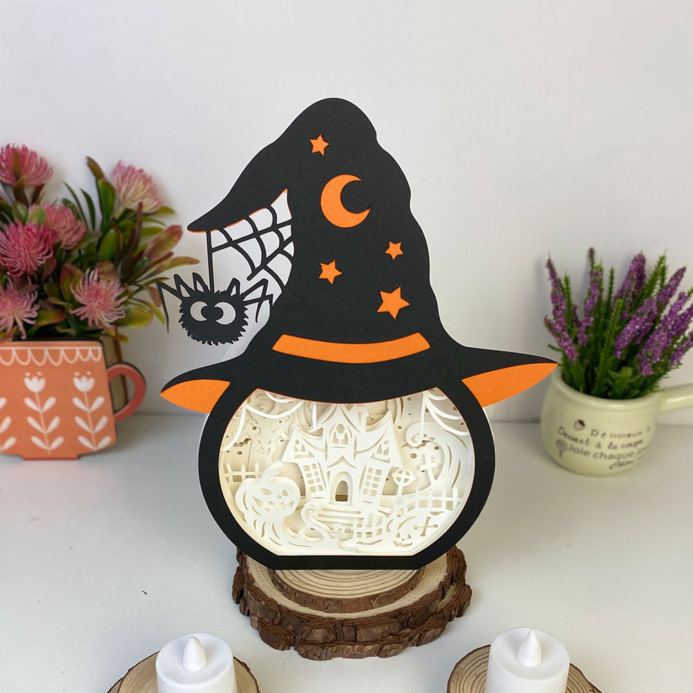 Haunted House – 3D Box SVG File for Cricut & Silhouette