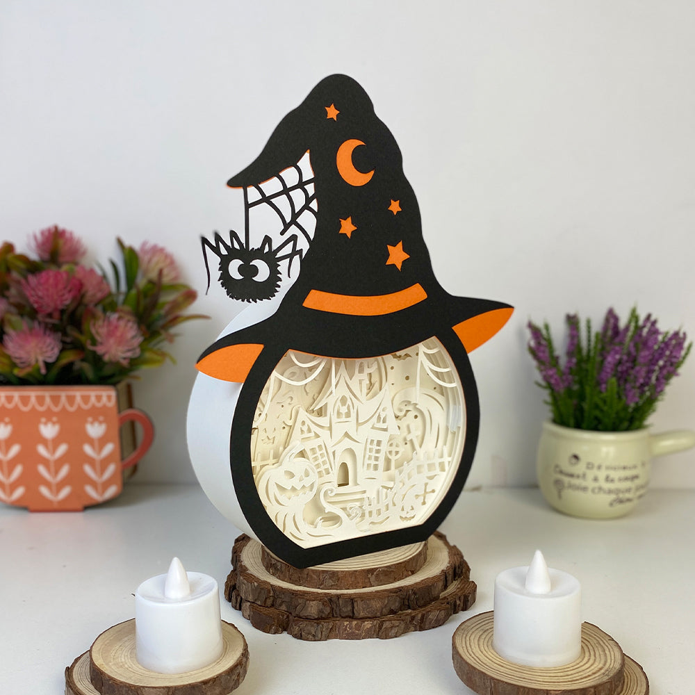 Haunted House – 3D Box SVG File for Cricut & Silhouette